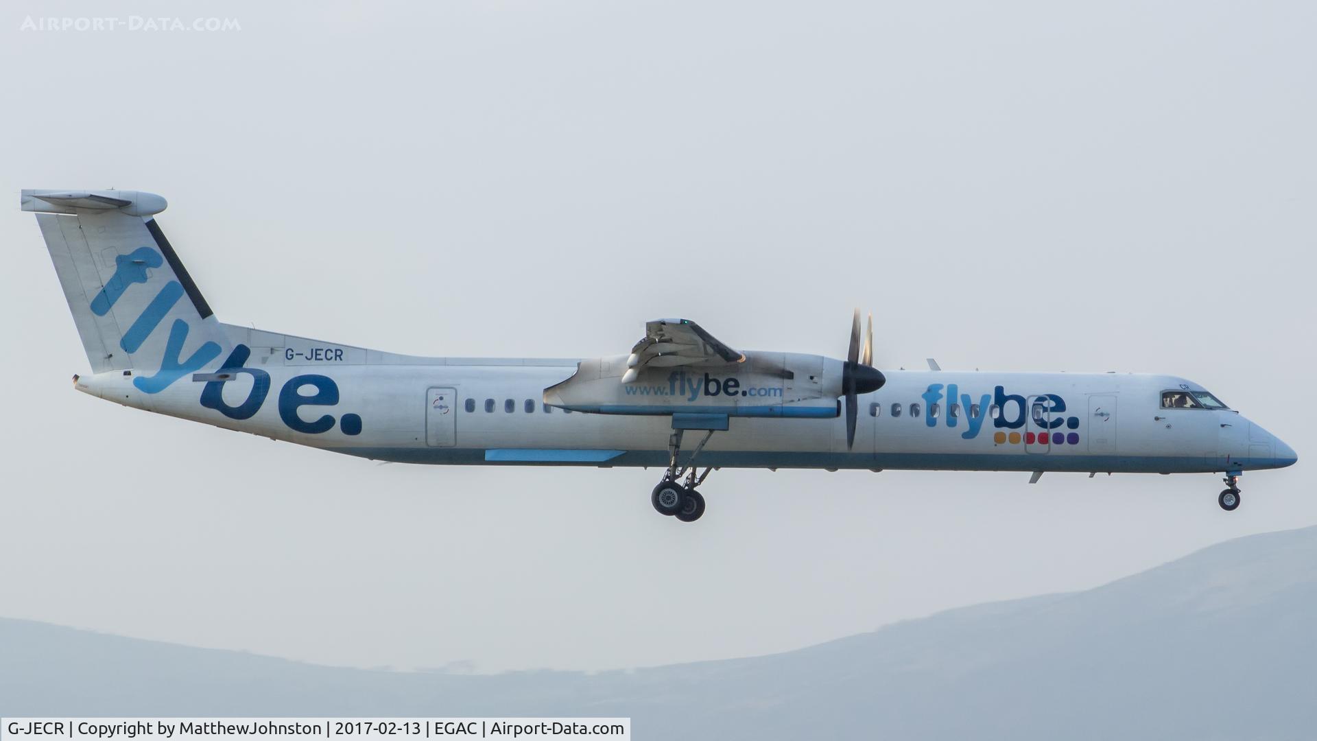 G-JECR, 2006 De Havilland Canada DHC-8-402Q Dash 8 C/N 4139, Approach BHD 04
