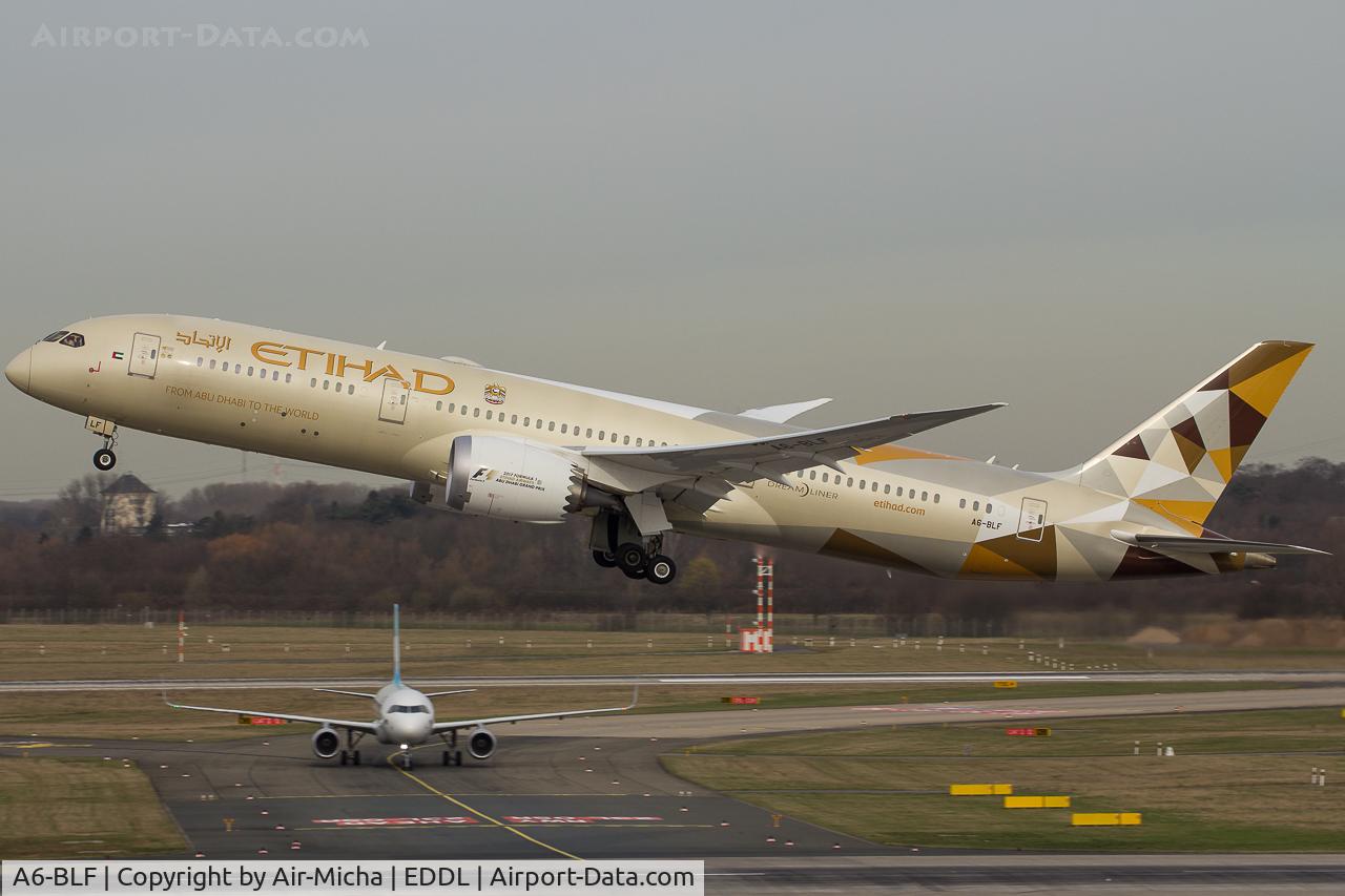 A6-BLF, 2016 Boeing 787-9 Dreamliner Dreamliner C/N 39651, Etihad Airways
