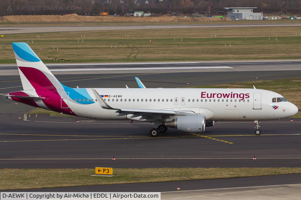 D-AEWK, 2016 Airbus A320-214 C/N 7261, Eurowings