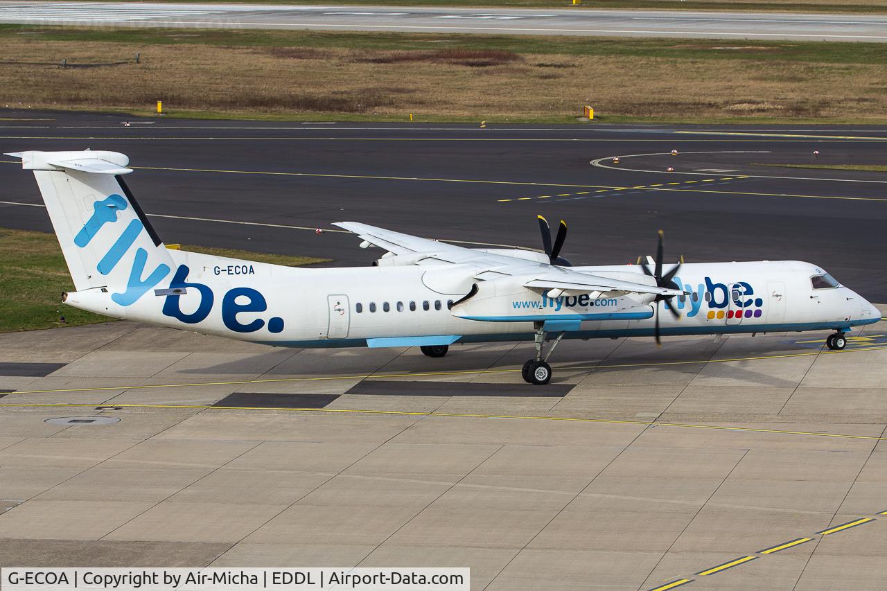 G-ECOA, 2007 De Havilland Canada DHC-8-402Q Dash 8 C/N 4180, Flybe