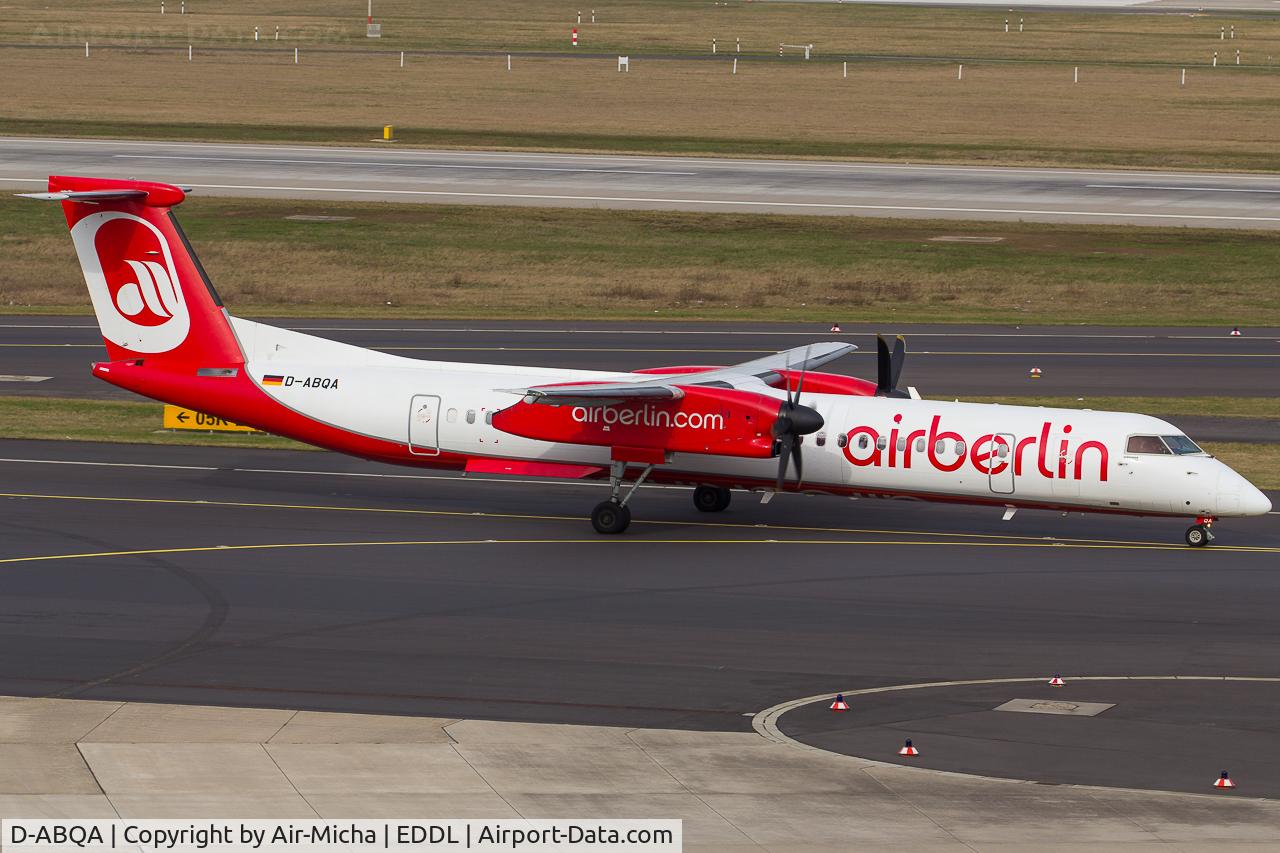 D-ABQA, 2008 De Havilland Canada DHC-8-402Q Dash 8 C/N 4223, Air Berlin