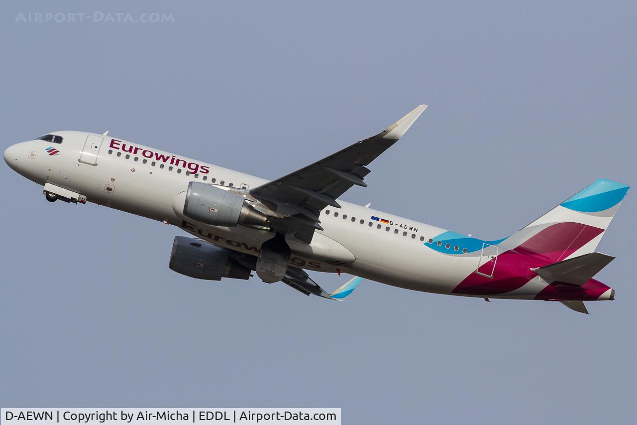 D-AEWN, 2016 Airbus A320-214 C/N 7393, Eurowings