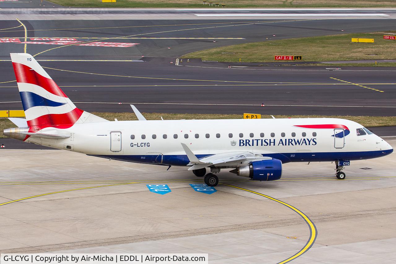 G-LCYG, 2009 Embraer 170STD (ERJ-170-100STD) C/N 17000300, BA CityFlyer