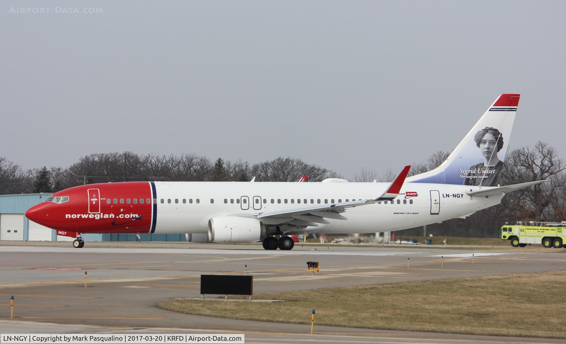 LN-NGY, 2014 Boeing 737-8JP C/N 41126, Boeing 737-800
