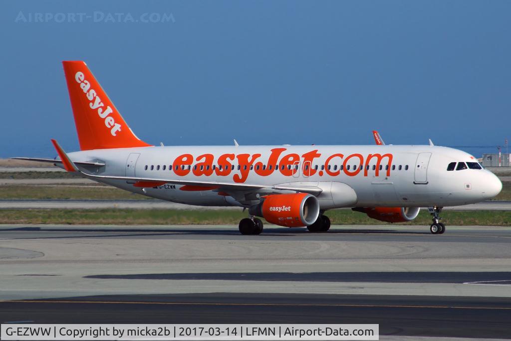 G-EZWW, 2014 Airbus A320-214 C/N 6188, Taxiing