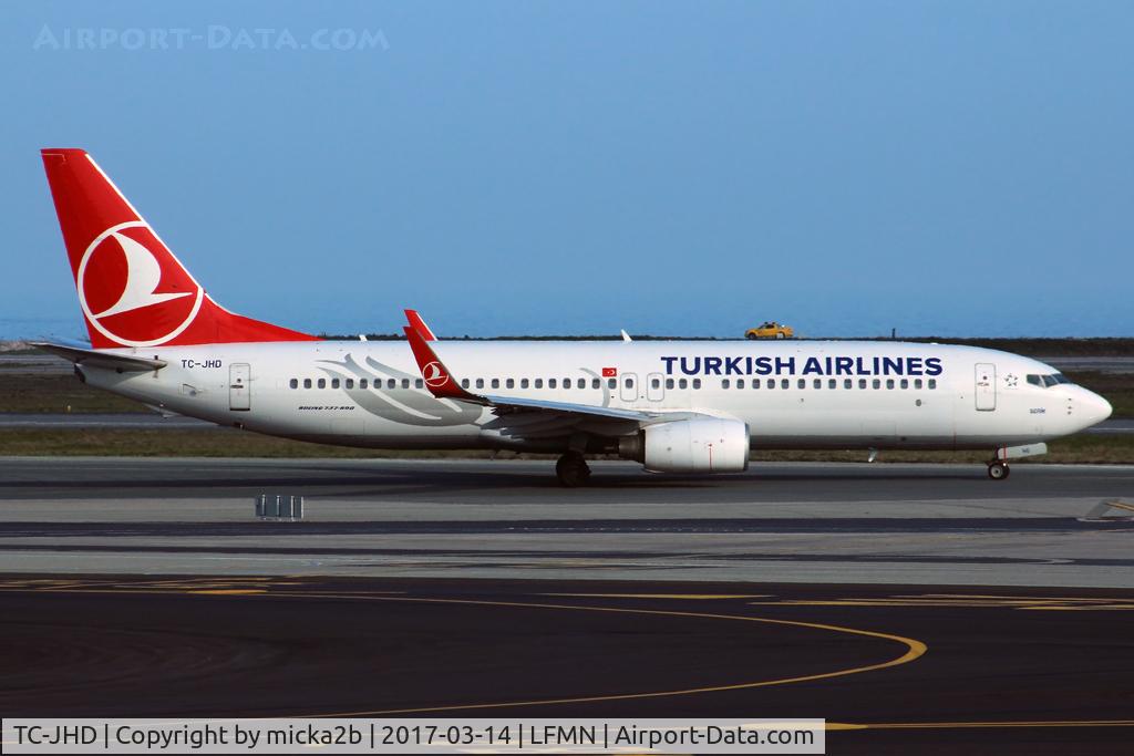 TC-JHD, 2008 Boeing 737-8F2 C/N 35743, Taxiing