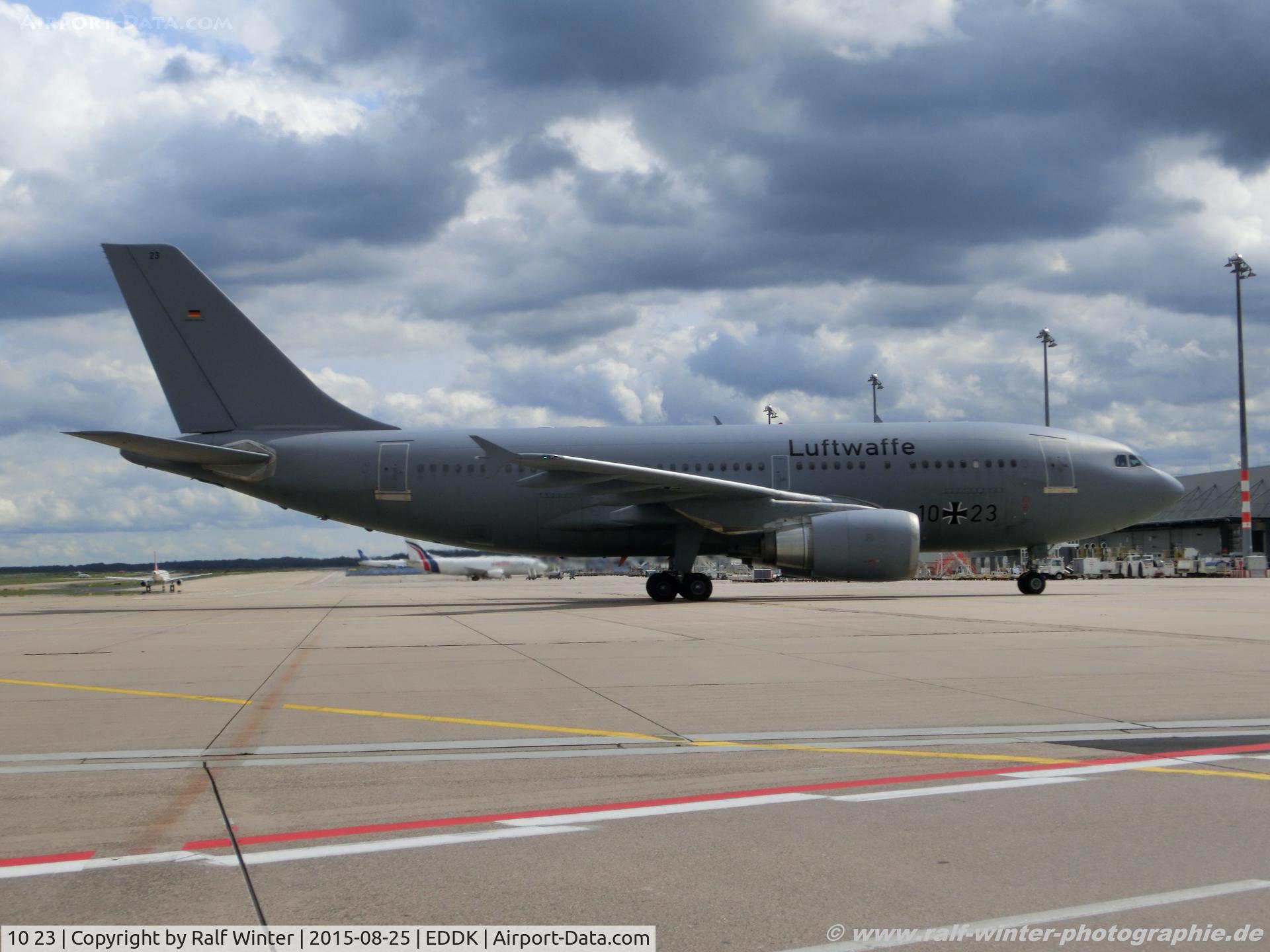 10 23, 1989 Airbus A310-304 C/N 503, Airbus A310-304 - GAF German Air Force 'Kurt Schumacher' - 503 - 10+23 - 25.08.2015 - CGN