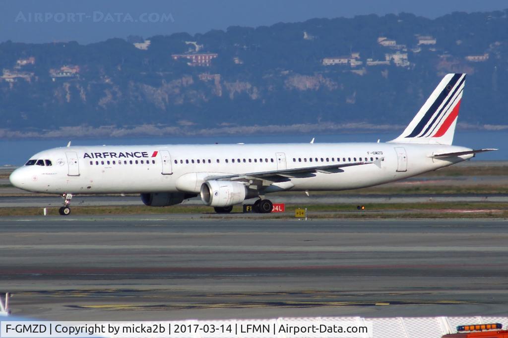 F-GMZD, 1995 Airbus A321-111 C/N 0529, Taxiing