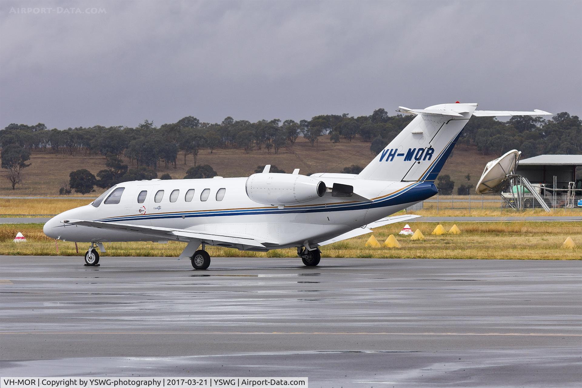 VH-MOR, 2002 Cessna 525A CitationJet CJ2 C/N 525A-0063, Cessna 525A CitationJet2 (VH-MOR) at Wagga Wagga Airport