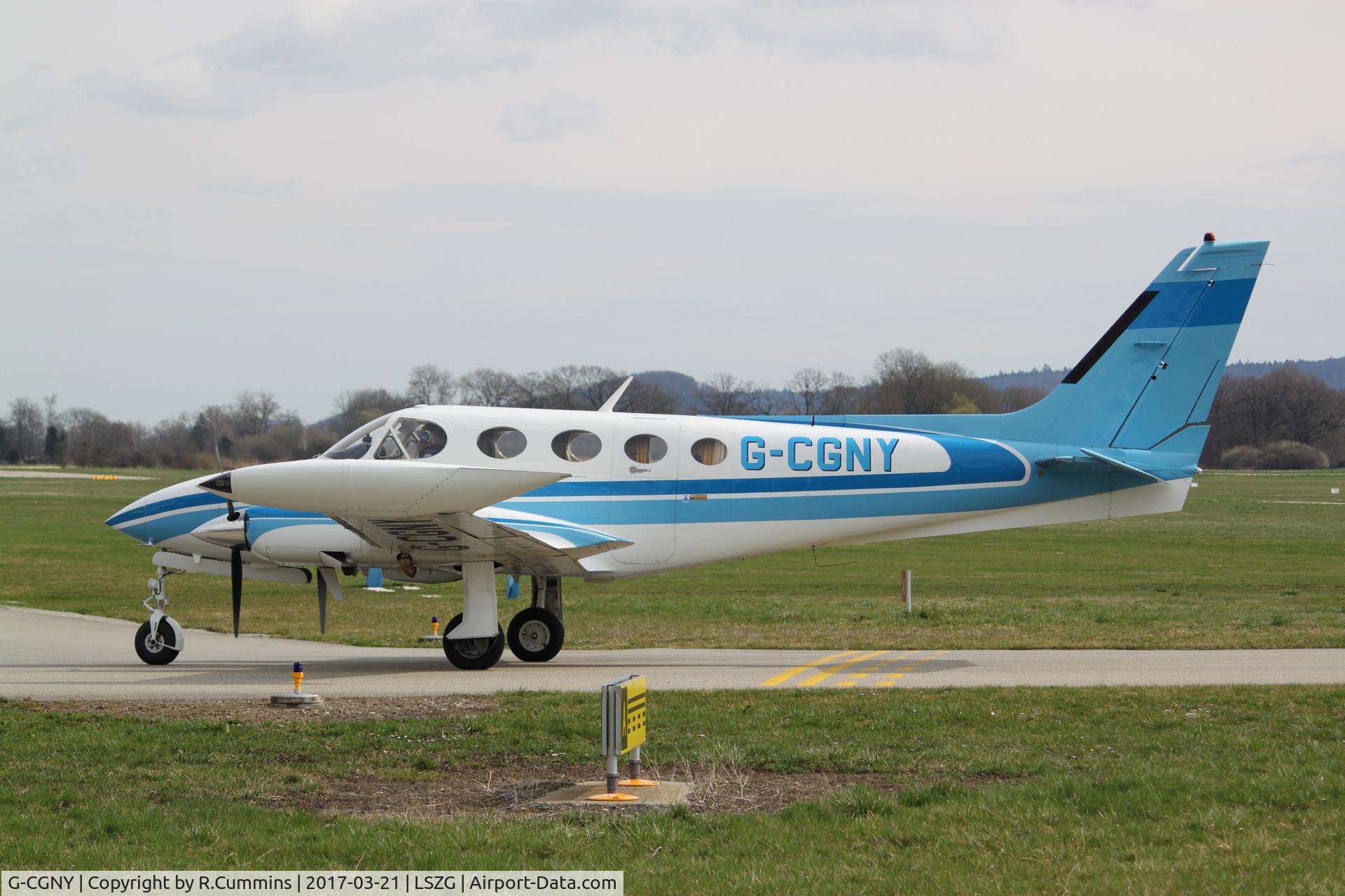 G-CGNY, 1979 Cessna 340A C/N 340A-0948, Grenchen Switzerland