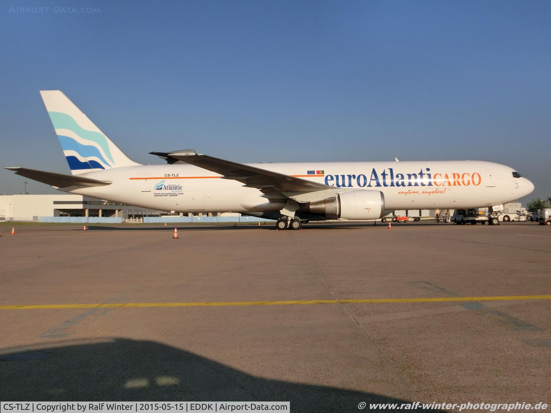 CS-TLZ, 1988 Boeing 767-375 C/N 24086, Boeing 767-375ER-BDSF - EuroAtlantic - 24086 - CS-TLZ - 15.05.2015 - CGN