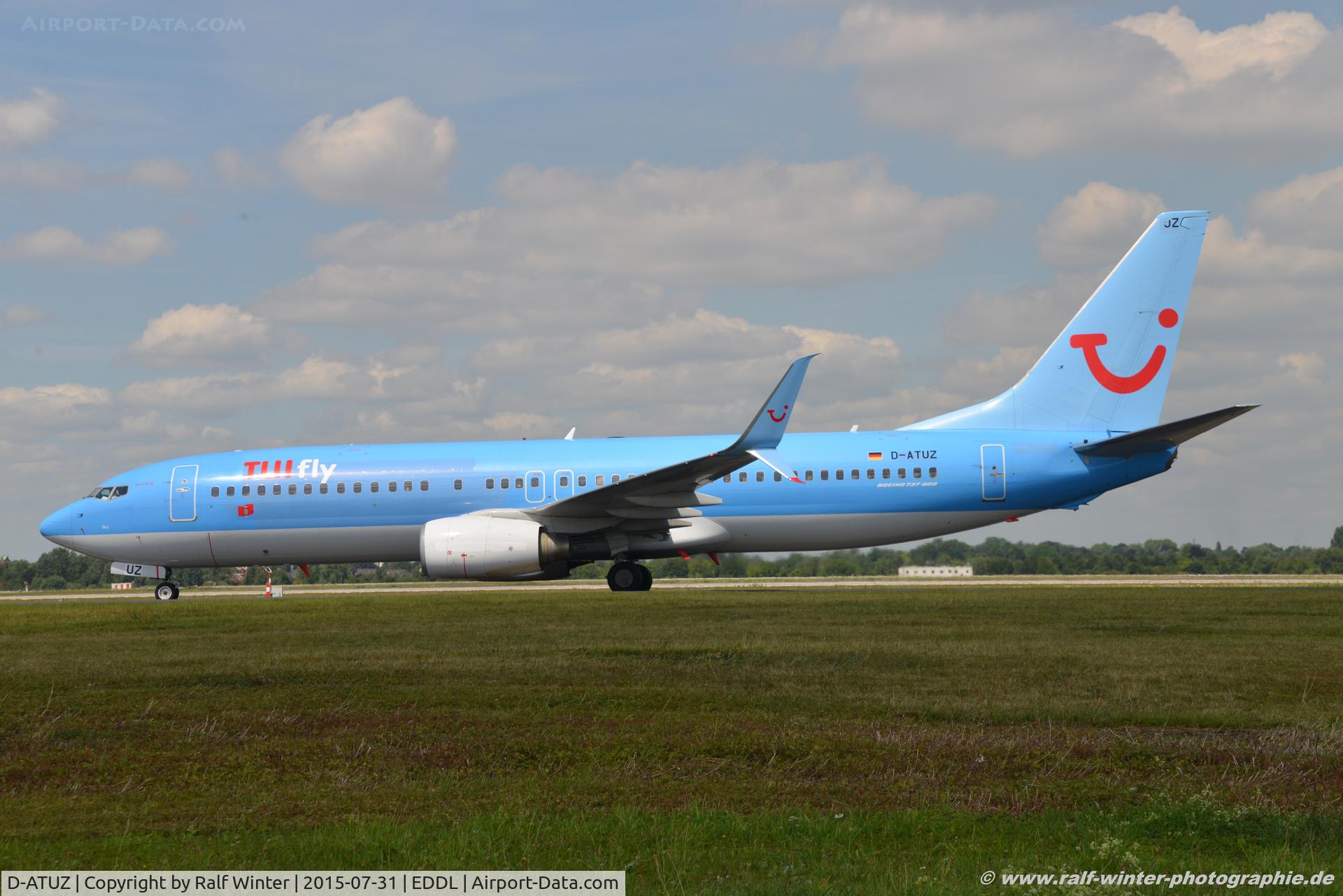 D-ATUZ, 2007 Boeing 737-8K5 C/N 34691, Boeing 737-8K(W) - X3 TUI TUIfly - 34691 - D-ATUZ - 31.07.2015 - DUS
