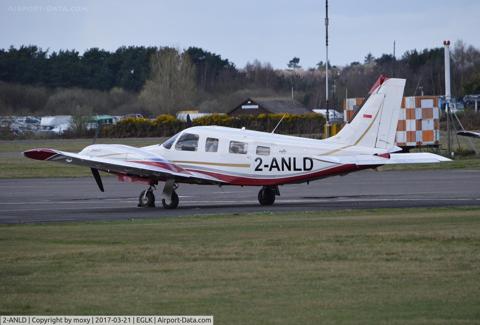 2-ANLD, Piper PA-34-220T Seneca V C/N 3449325, Piper PA-34-220T Seneca V at Blackbushe. Ex SP-OTA,