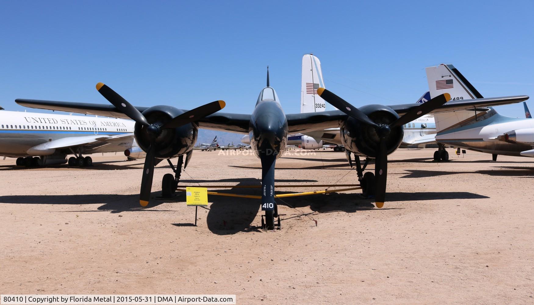 80410, Grumman F7F-3 Tigercat C/N C.152, F7F-3