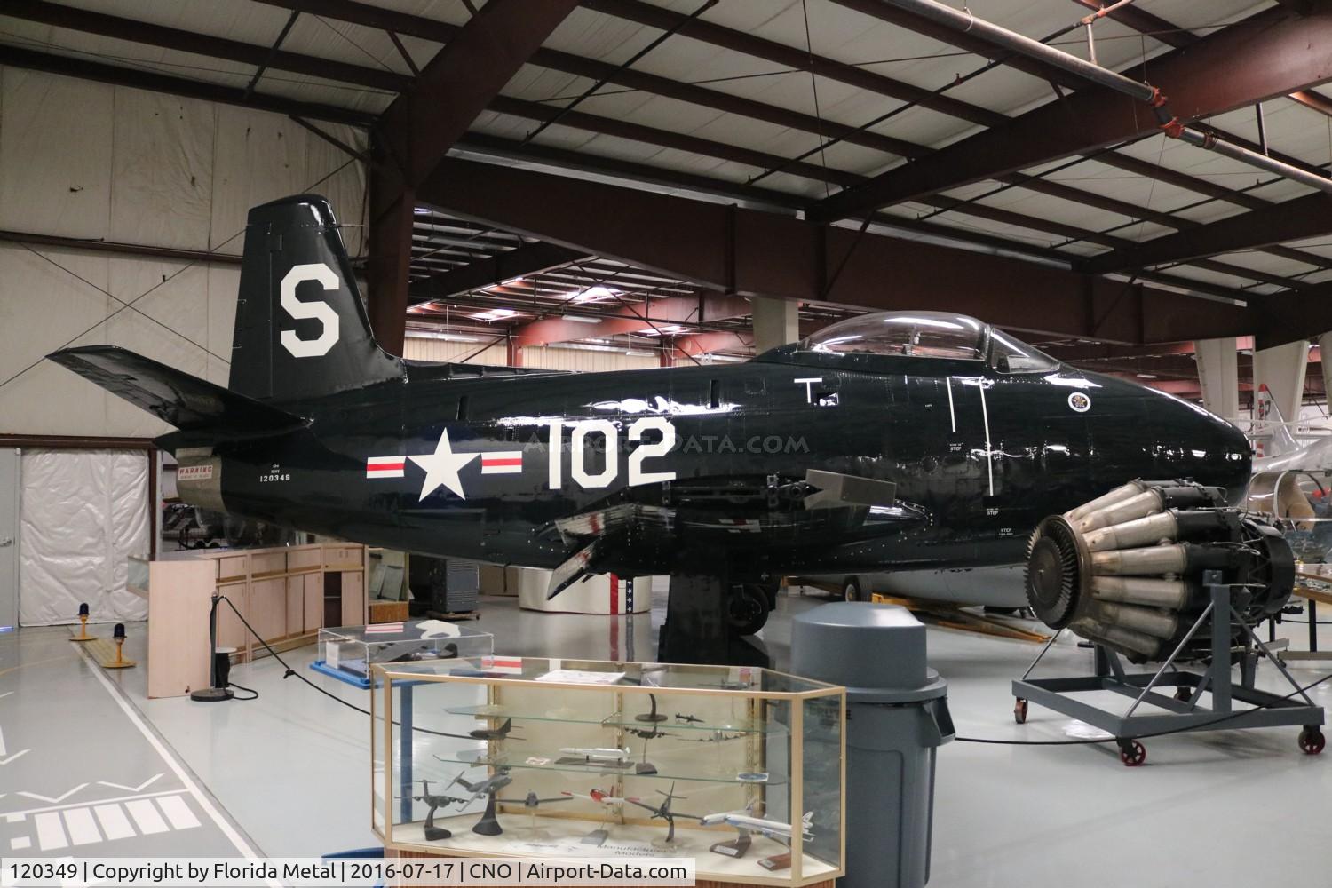 120349, North American FJ-1 Fury C/N 141-38401, FJ-1 Fury