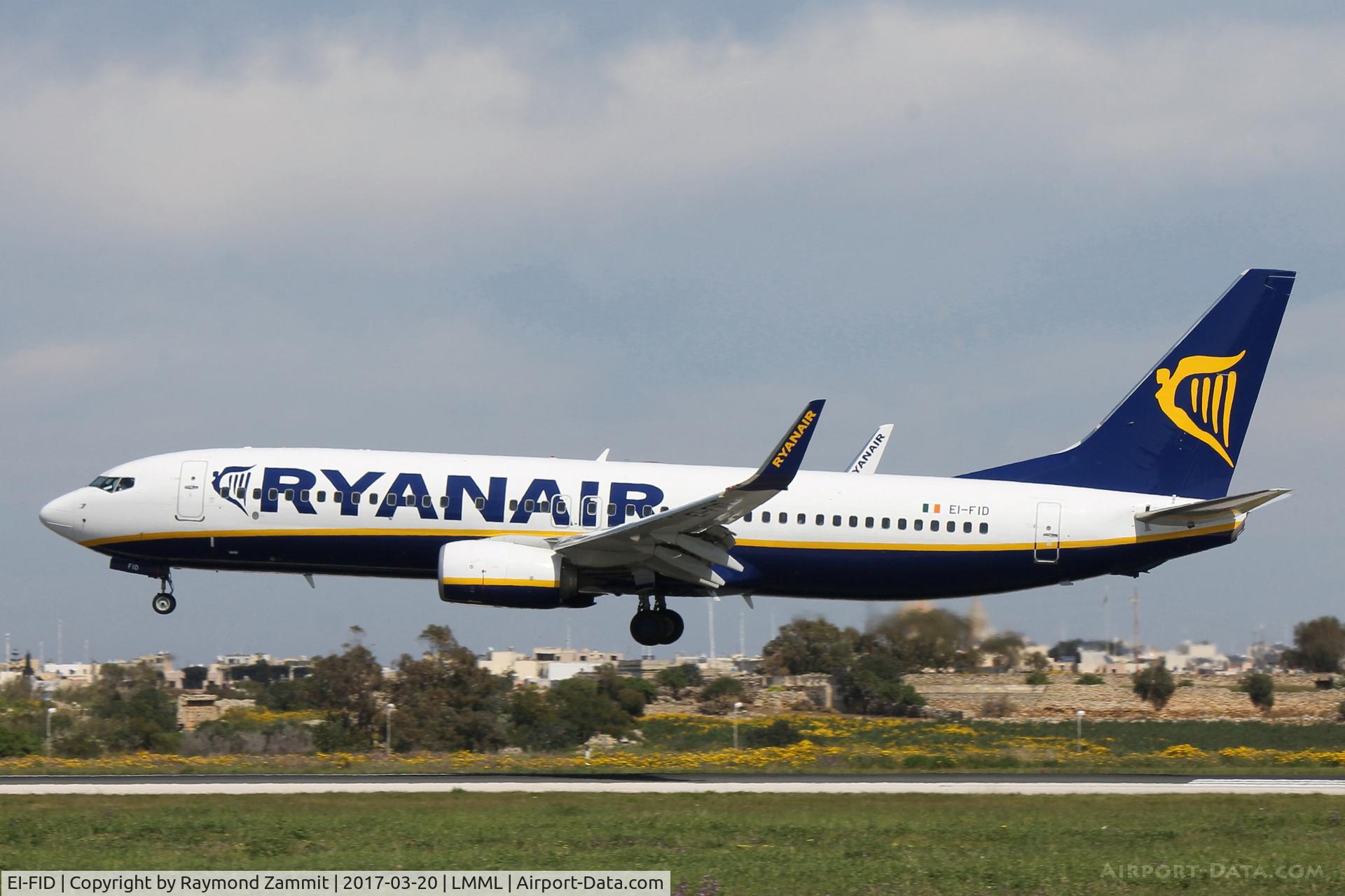 EI-FID, 2015 Boeing 737-8AS C/N 44694, B737-800 EI-FID Ryanair