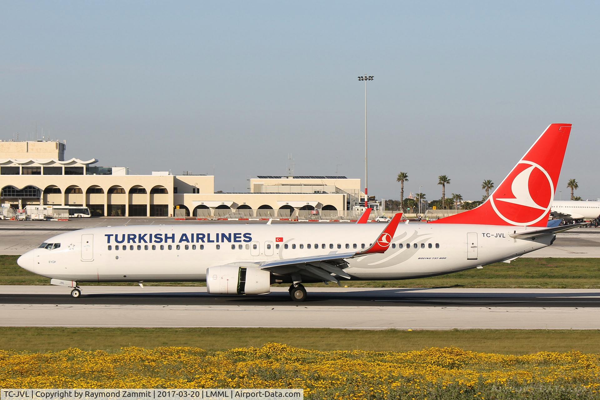 TC-JVL, 2016 Boeing 737-8F2 C/N 60017, B737-800 TC-JVL Turkish Airlines