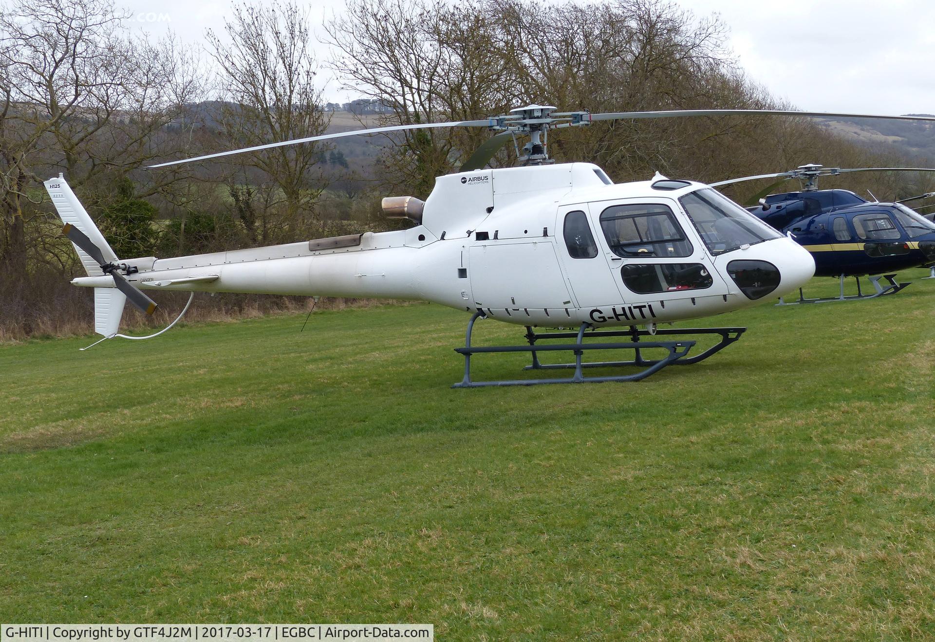 G-HITI, 2016 Airbus Helicopters AS-350B-3 Ecureuil C/N 8239, G-HITI at Cheltenham 17.3.17