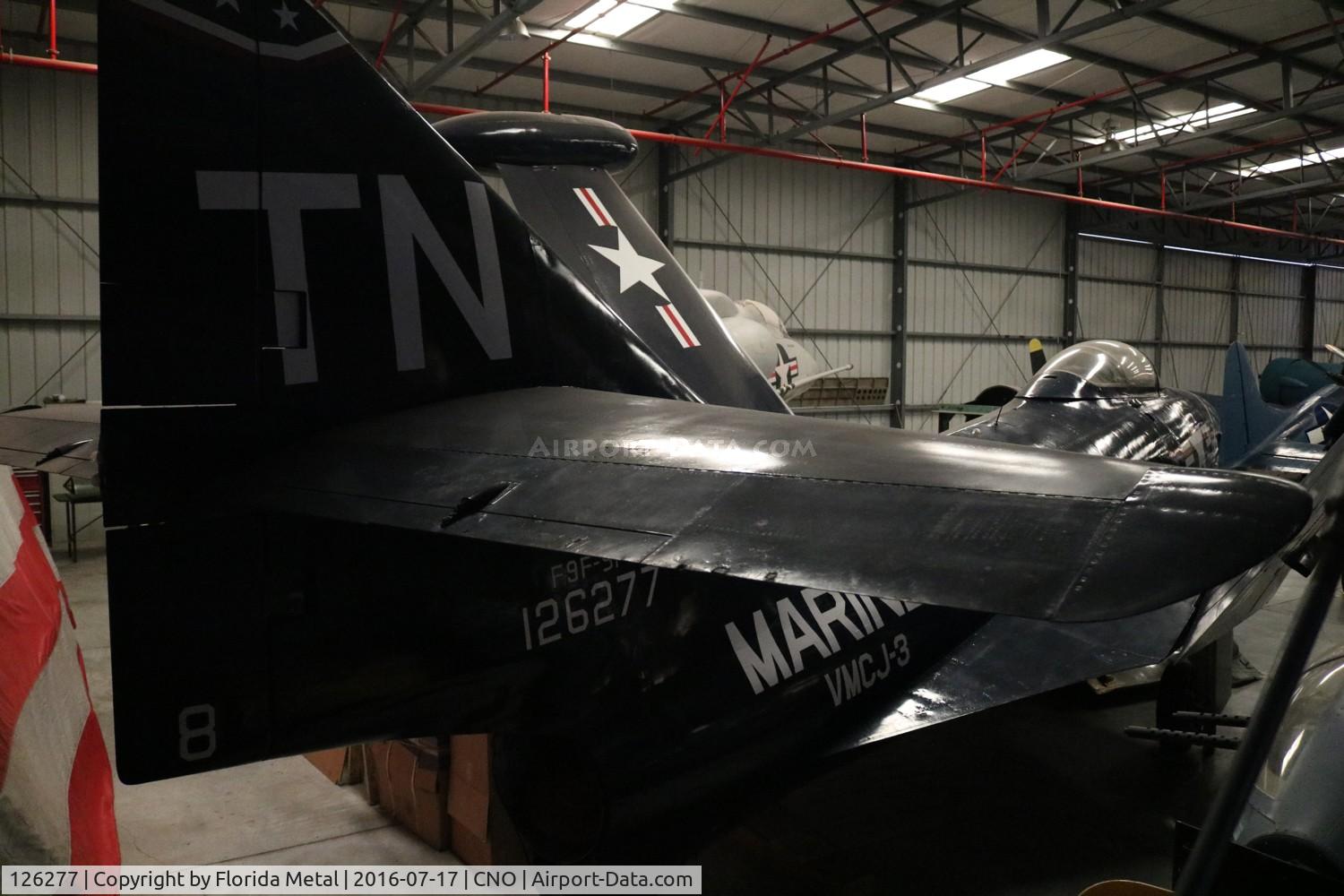 126277, Grumman F9F-5KD/DF-9E Panther C/N Not found 126277, F9F-5
