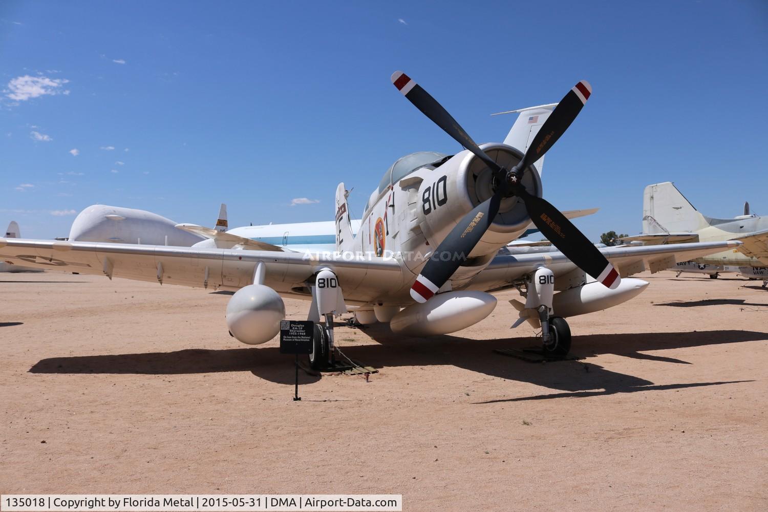 135018, Douglas EA-1F Skyraider C/N 10095, EA-1F