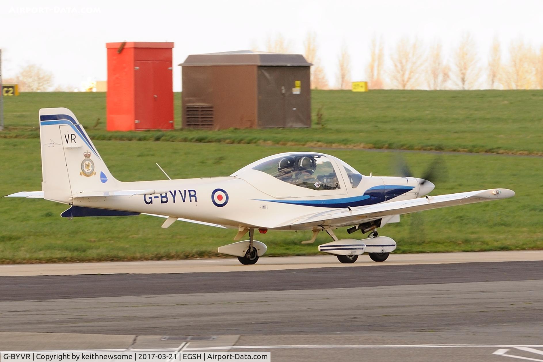 G-BYVR, 2000 Grob G-115E Tutor T1 C/N 82127/E, Nice Visitor.