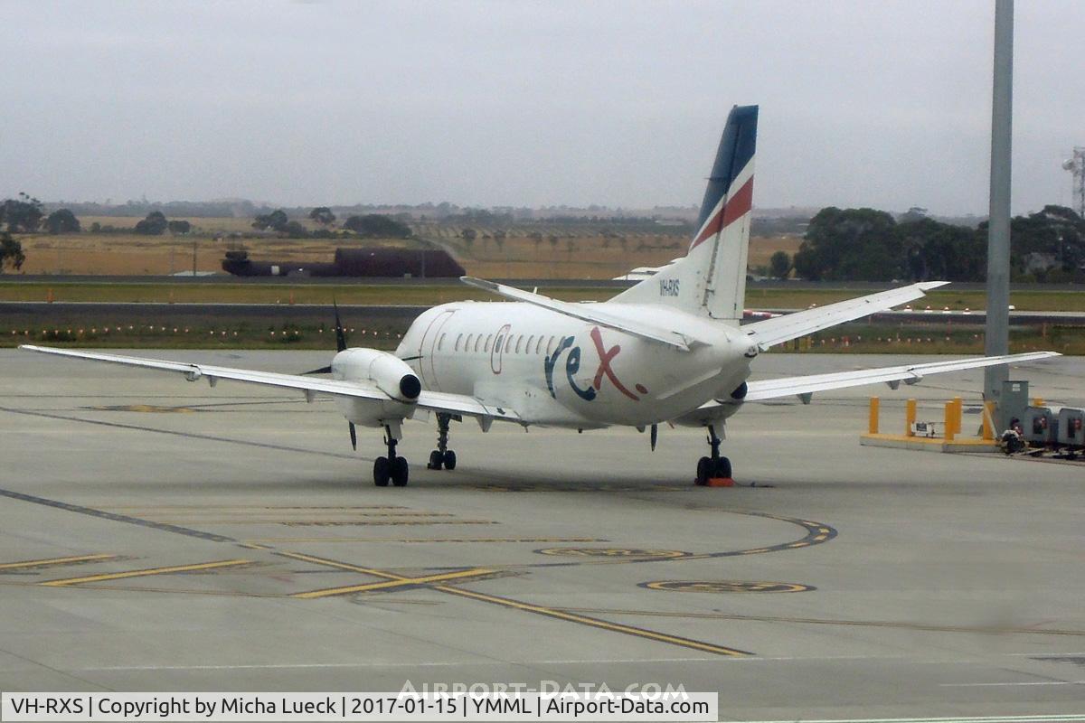 VH-RXS, 1992 Saab 340B C/N 340B-285, At Melbourne
