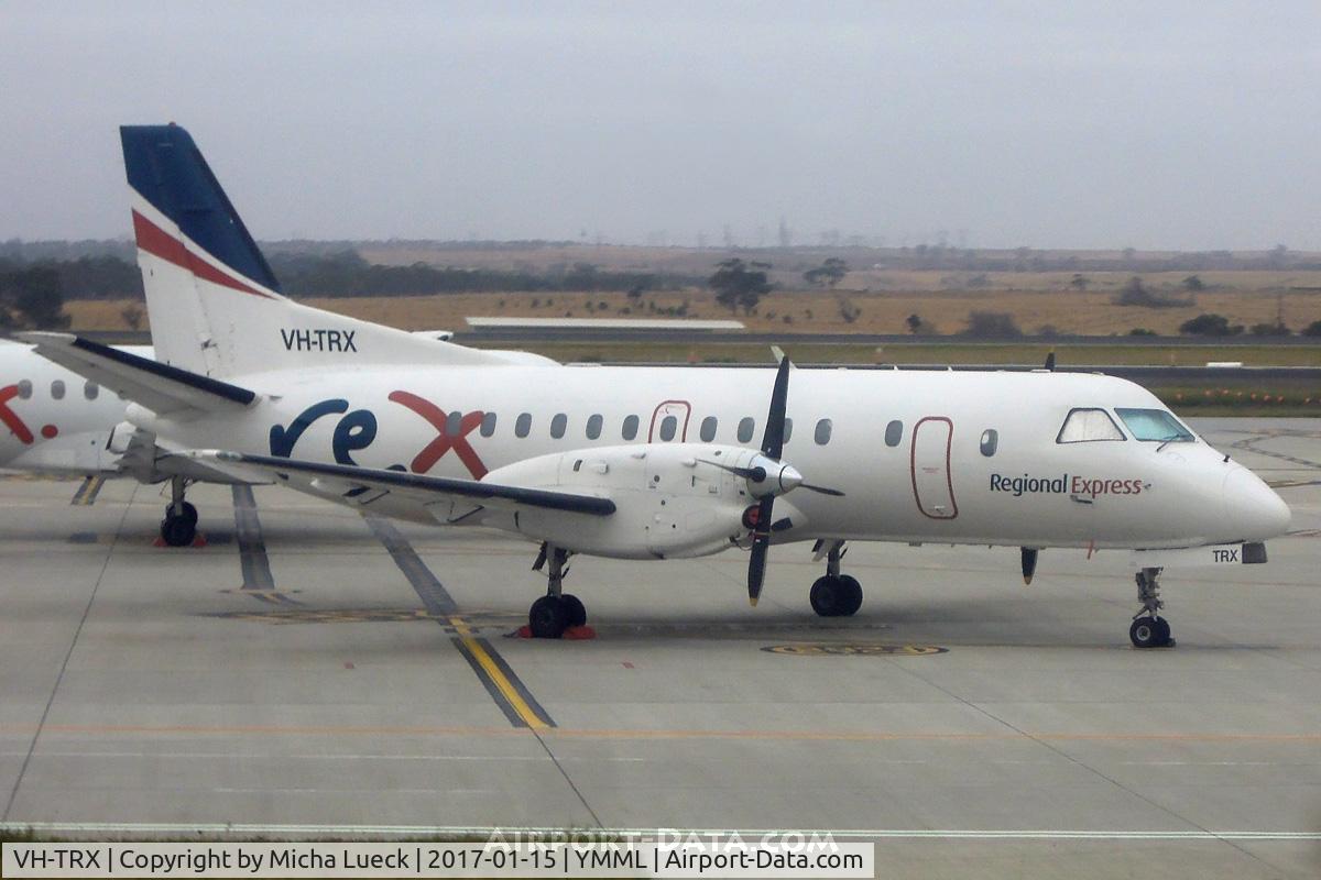 VH-TRX, 1992 Saab 340B C/N 340B-287, At Melbourne