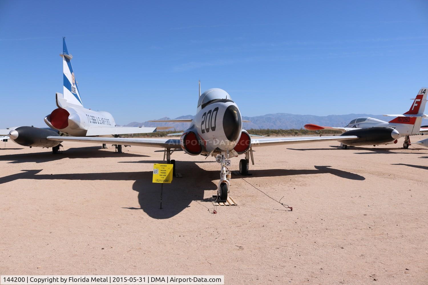 144200, 1957 Lockheed T-1A Seastar C/N 1080-1104, T-1A Seastar