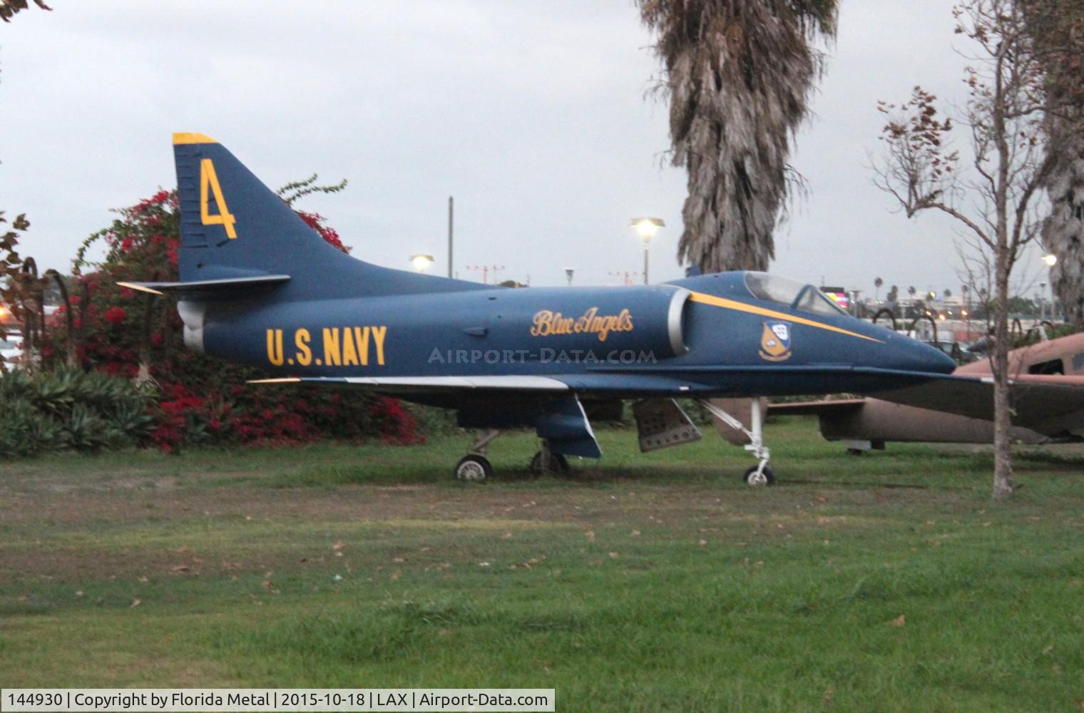 144930, Douglas A-4B Skyhawk C/N 12176, A-4B Blue Angels at Proud Bird LAX