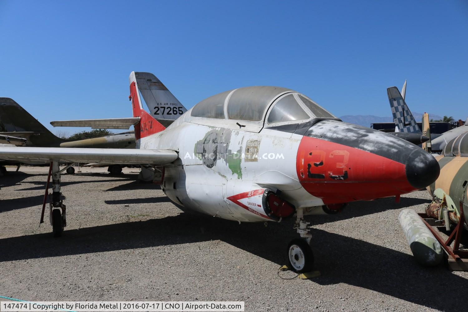 147474, North American T-2A Buckeye C/N 253-65, T-2A Buckeye