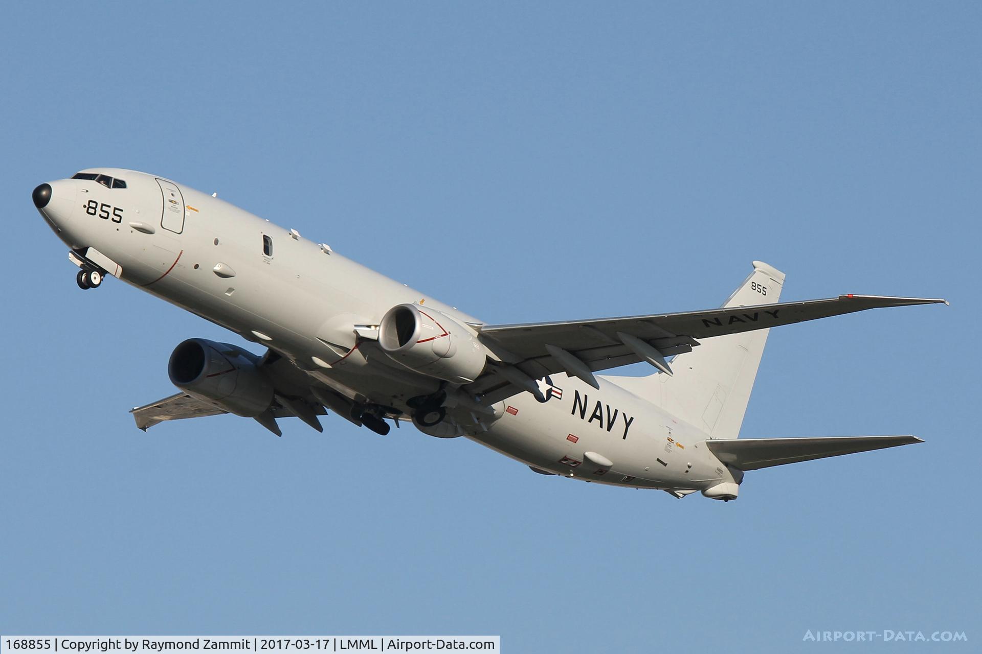 168855, 2015 Boeing P-8A Poseidon C/N 44147, Boeing P-8A Poseidon 168855/855 United States Navy