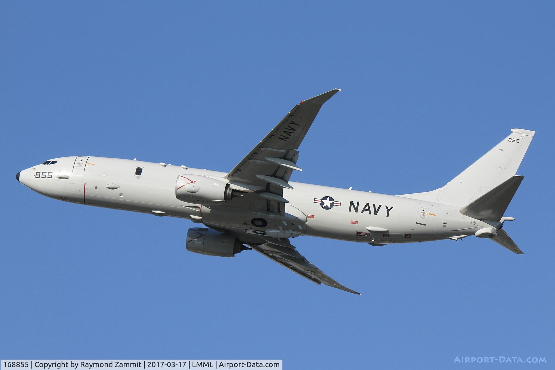 168855, 2015 Boeing P-8A Poseidon C/N 44147, Boeing P-8A Poseidon 168855 US Navy