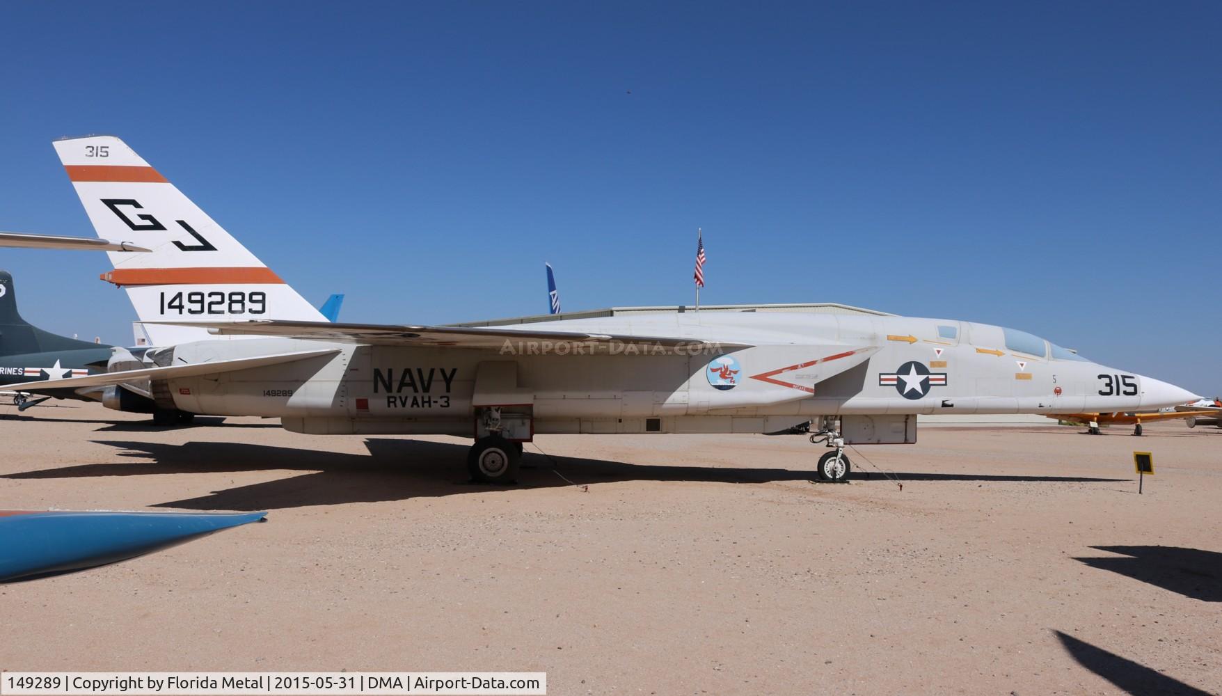 149289, 1962 North American RA-5C Vigilante C/N 269-24 (149289), RA-5C