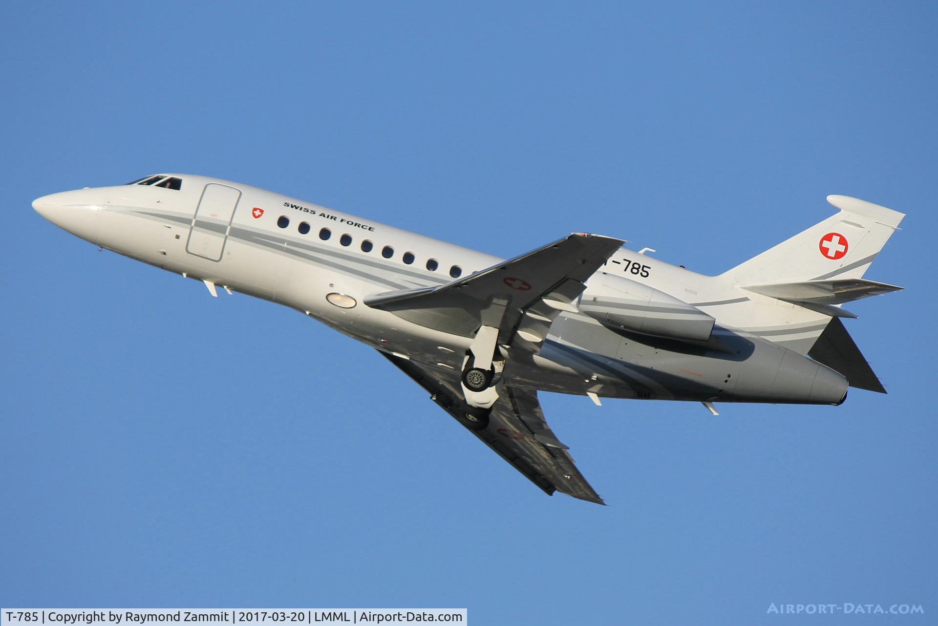 T-785, 2007 Dassault Falcon 900EX EASy II C/N 195, Dassault Falcon 900EX T-785 Swiss Air Force