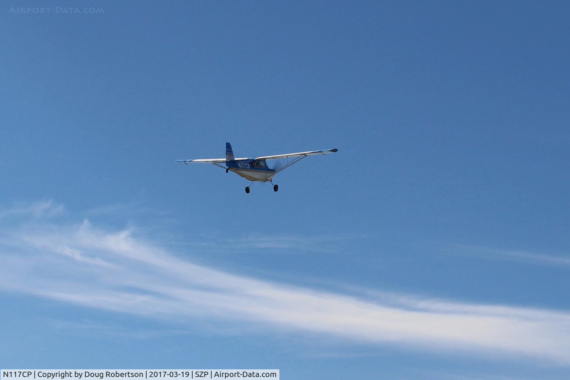 N117CP, American Champion 7GCBC Citabria C/N 1275-99, 1999 American Champion 7GCBC CITABRIA, Lycoming O-320 150 Hp, another takeoff climb Rwy 22
