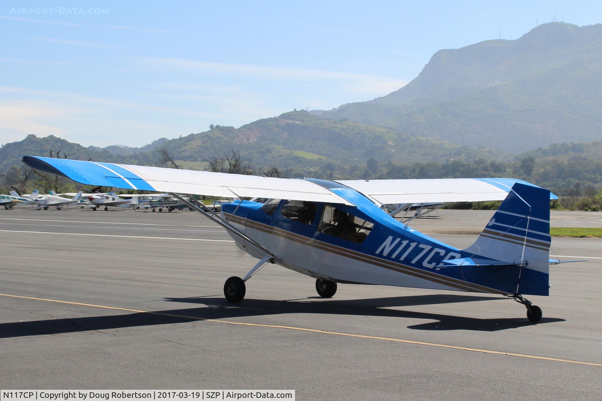 N117CP, American Champion 7GCBC Citabria C/N 1275-99, 1999 American Champion 7GCBC CITABRIA, Lycoming O-320 150 Hp, taxi to Rwy 22