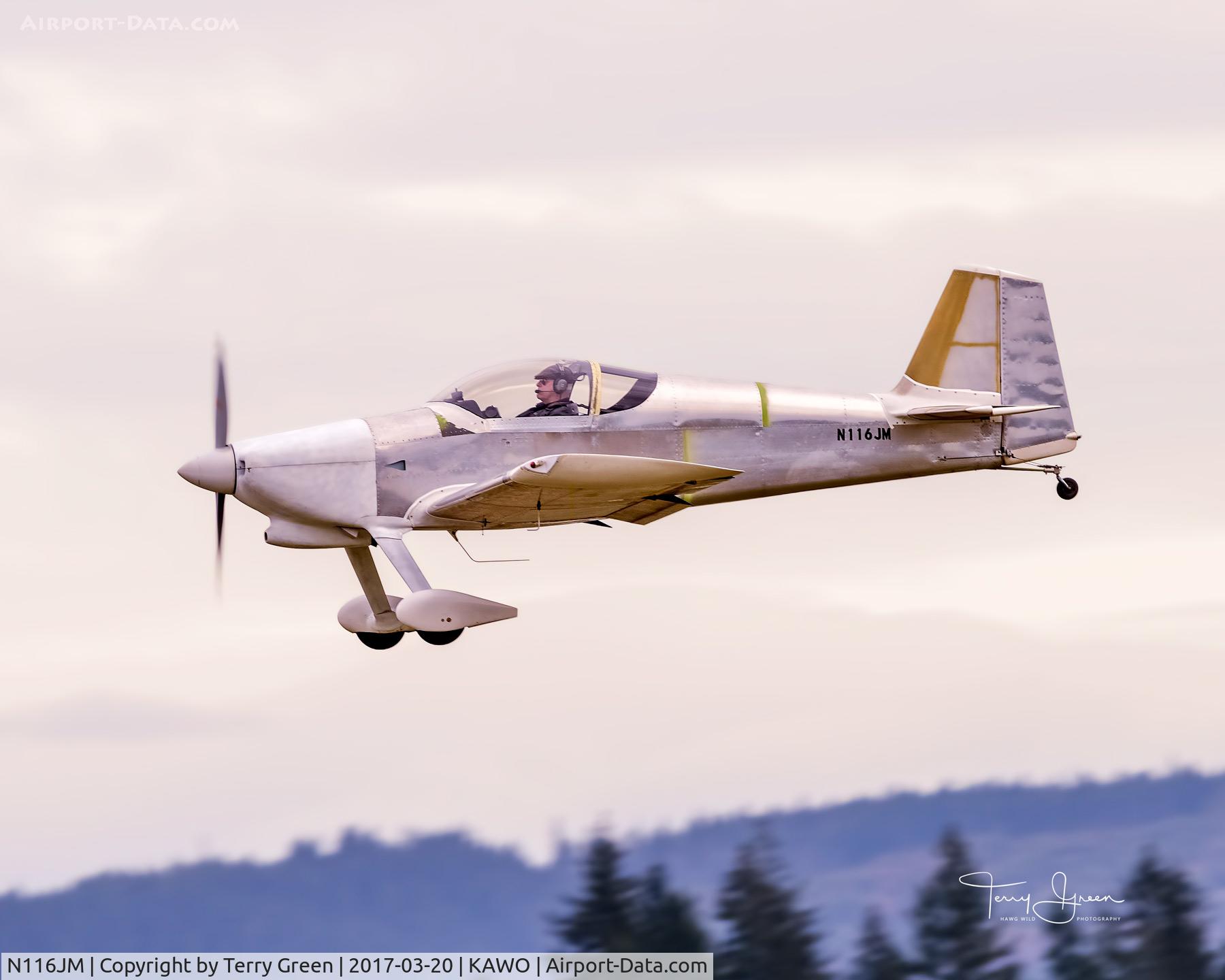 N116JM, Vans RV-6 C/N RV20260, KAWO