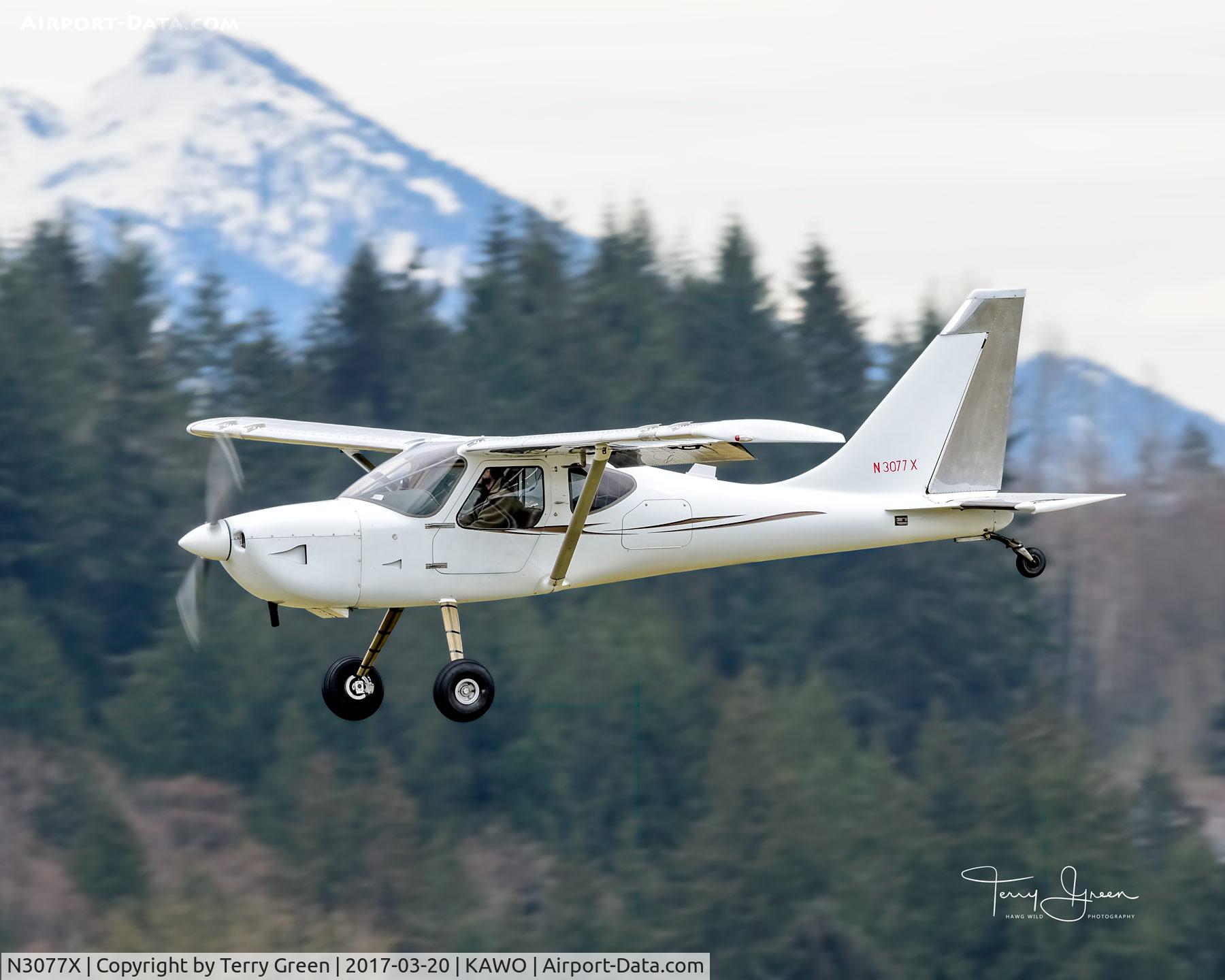N3077X, 2003 Stoddard-Hamilton Glastar C/N 5182, KAWO