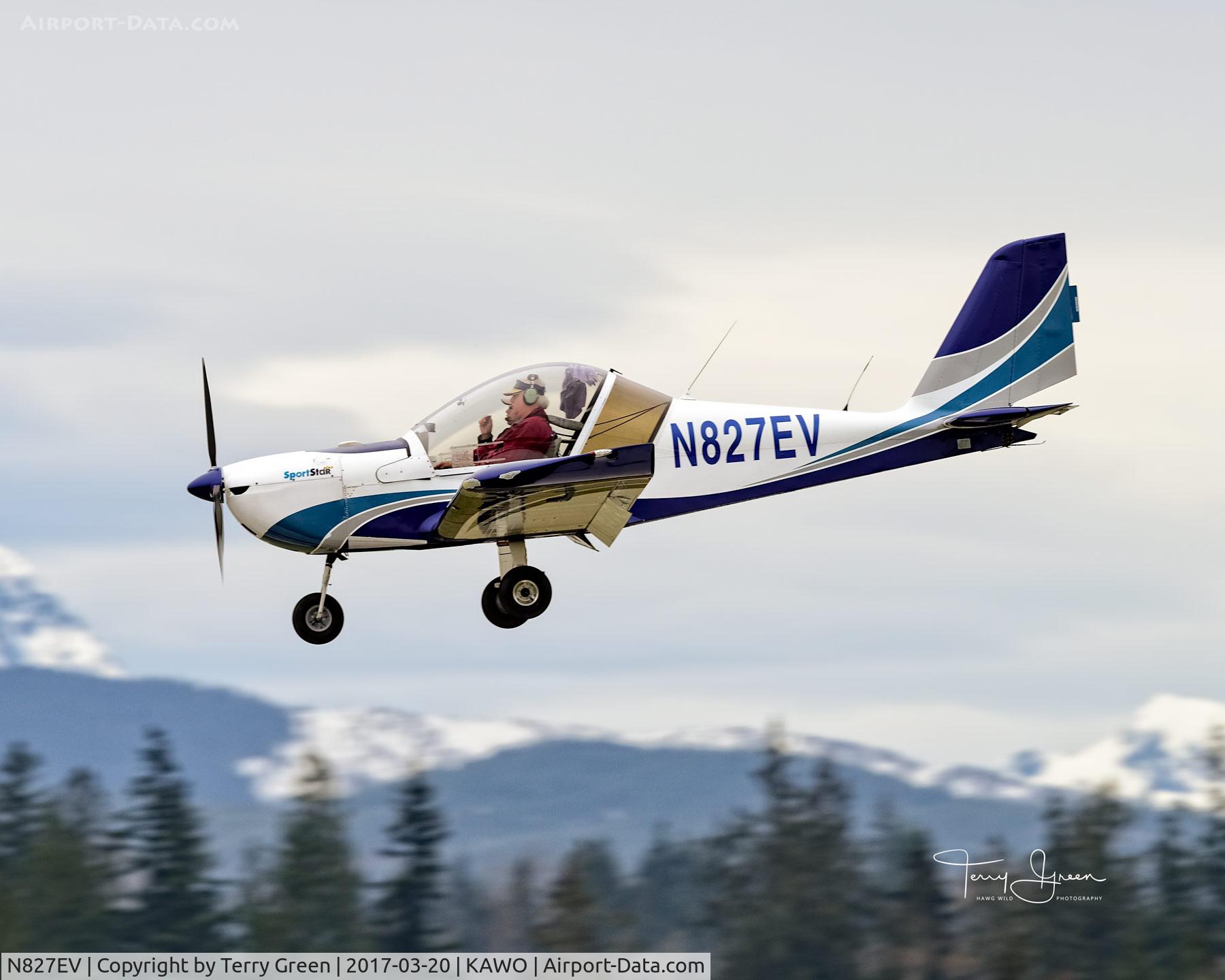 N827EV, 2007 Evektor-Aerotechnik Sportstar C/N 20070827, KAWO