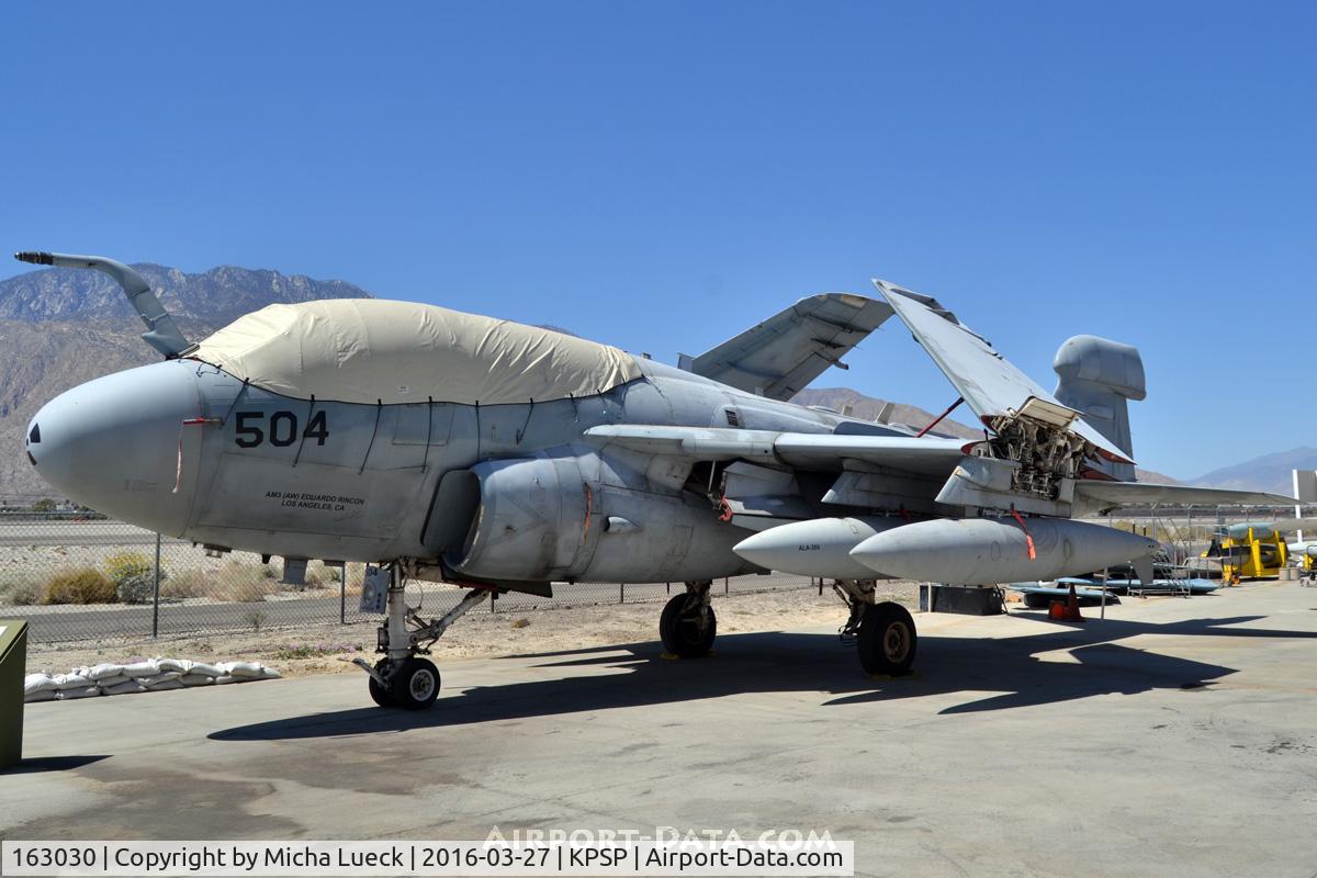 163030, Grumman EA-6B Prowler C/N P-123, At the Palm Springs Air Museum
