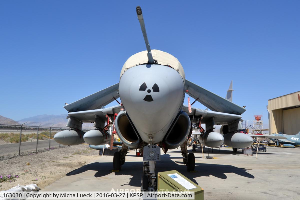 163030, Grumman EA-6B Prowler C/N P-123, At the Palm Springs Air Museum
