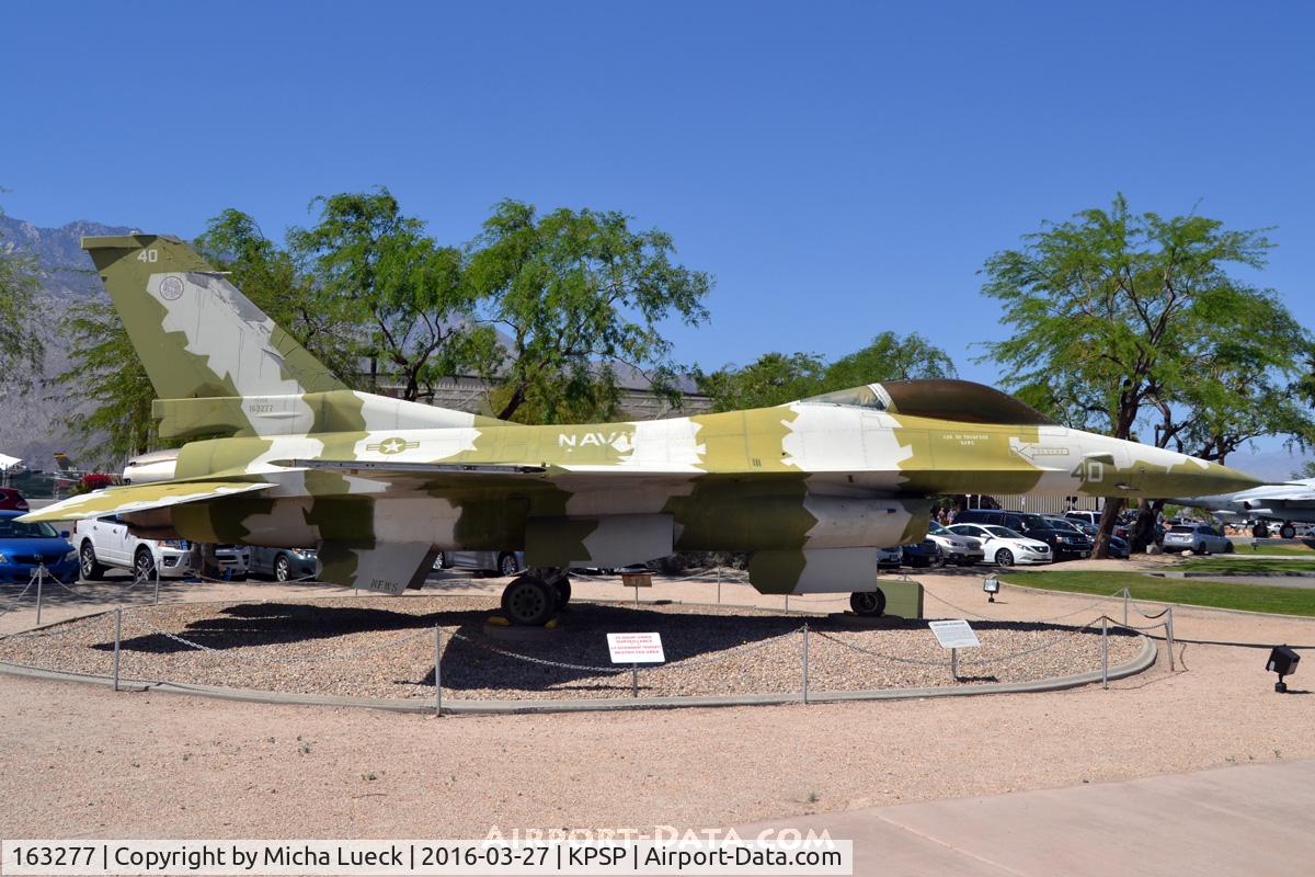 163277, General Dynamics F-16N Fighting Falcon C/N 3M-10, At the Palm Springs Air Museum