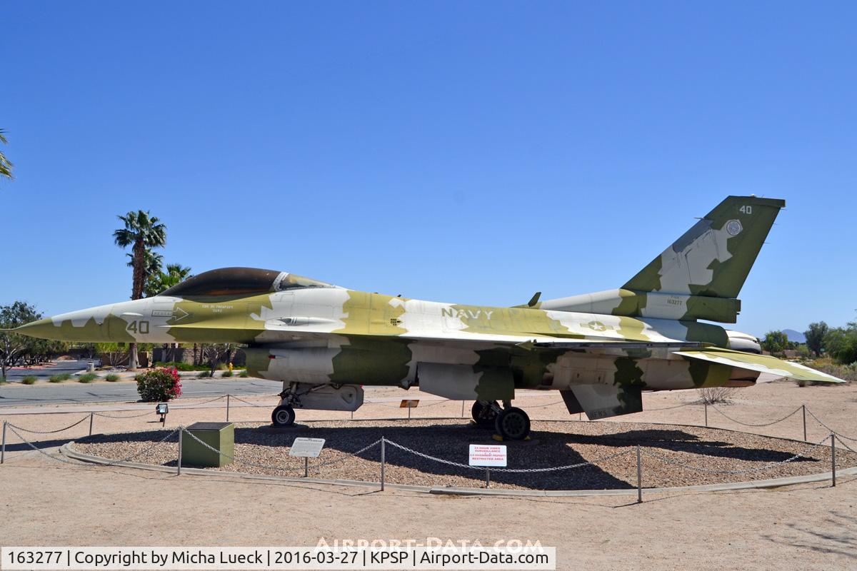 163277, General Dynamics F-16N Fighting Falcon C/N 3M-10, At the Palm Springs Air Museum