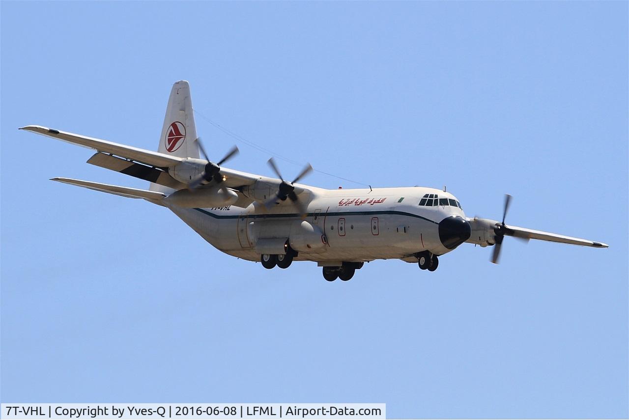 7T-VHL, 1981 Lockheed L-100-30 Hercules (L-382G) C/N 382-4886, Lockheed L-100-30 Hercules, Short approach rwy 31R, Marseille-Provence Airport (LFML-MRS)