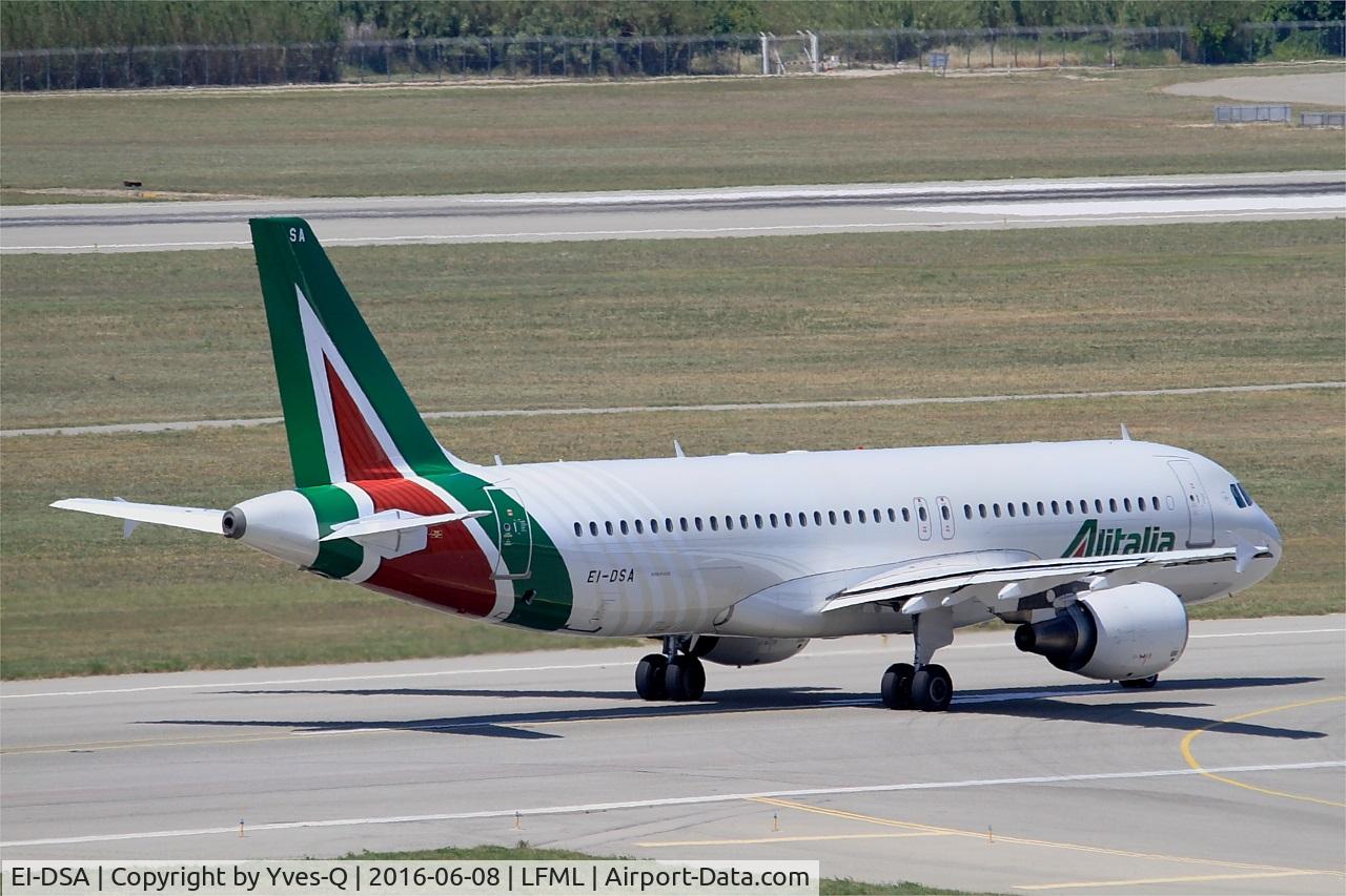 EI-DSA, 2006 Airbus A320-216 C/N 2869, Airbus A320-216, Take off run Rwy 32R, Marseille-Provence Airport (LFML-MRS)