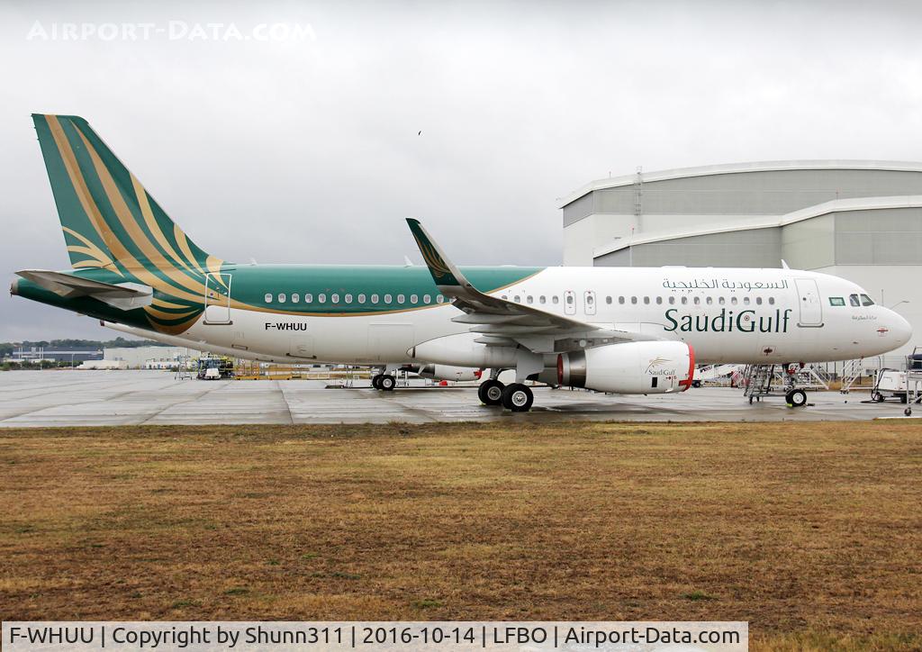 F-WHUU, 2015 Airbus A320-232 C/N 6733, C/n 6733 - Actually stored... HZ-SGD ntu