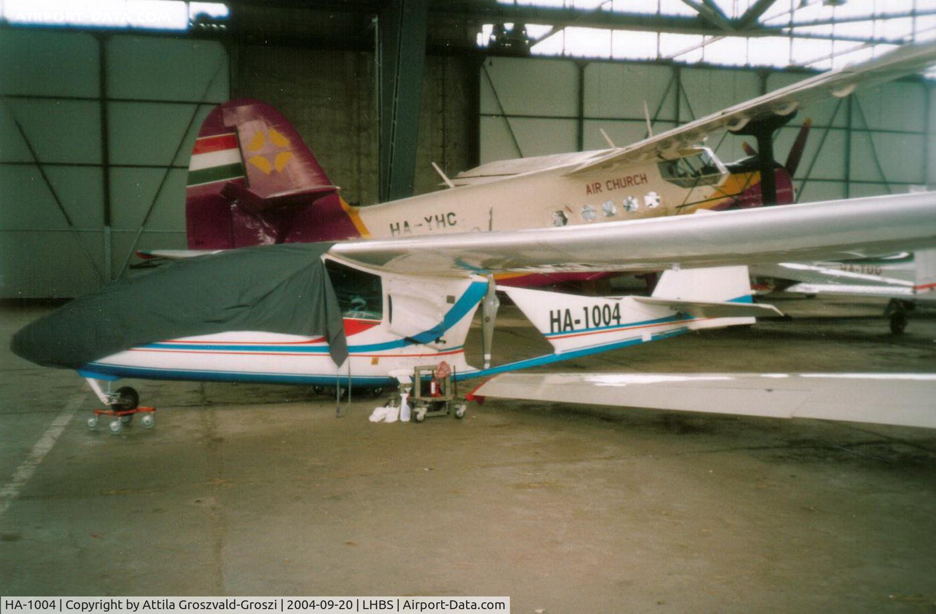 HA-1004, 1977 Brditschka HB-21 Movit C/N 21008, Budaörs Airport, Hungary