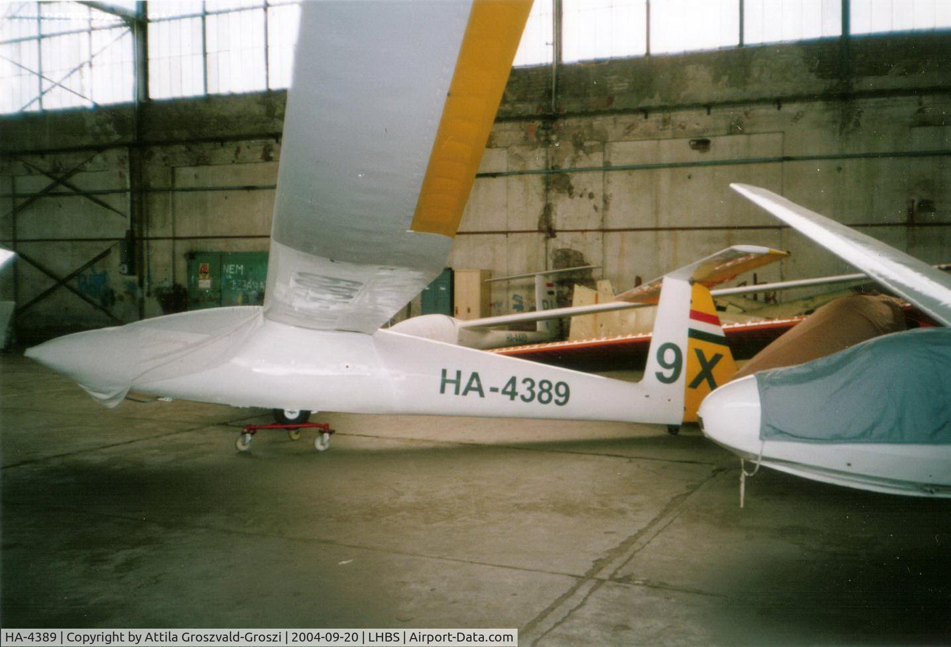HA-4389, 1977 PZL-Bielsko SZD-30 Pirat C/N S-08.41, Budaörs Airport, Hungary