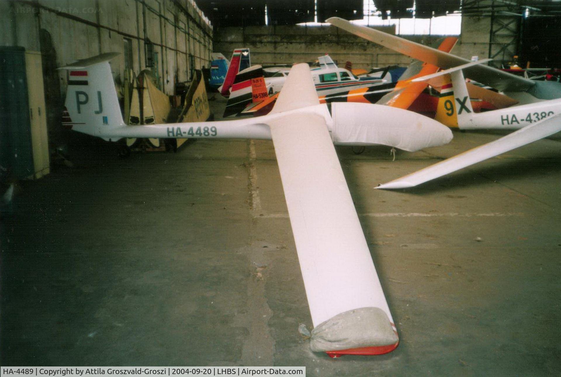 HA-4489, 1990 PZL-Bielsko SZD-48-3 Jantar Standard 3 C/N B-1959, Budaörs Airport, Hungary