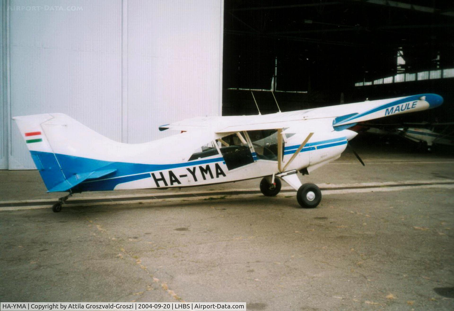 HA-YMA, Maule M-7-235C Super Rocket Orion C/N 4079C, Budaörs Airport, Hungary